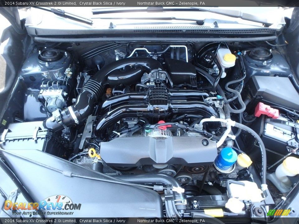 2014 Subaru XV Crosstrek 2.0i Limited Crystal Black Silica / Ivory Photo #2