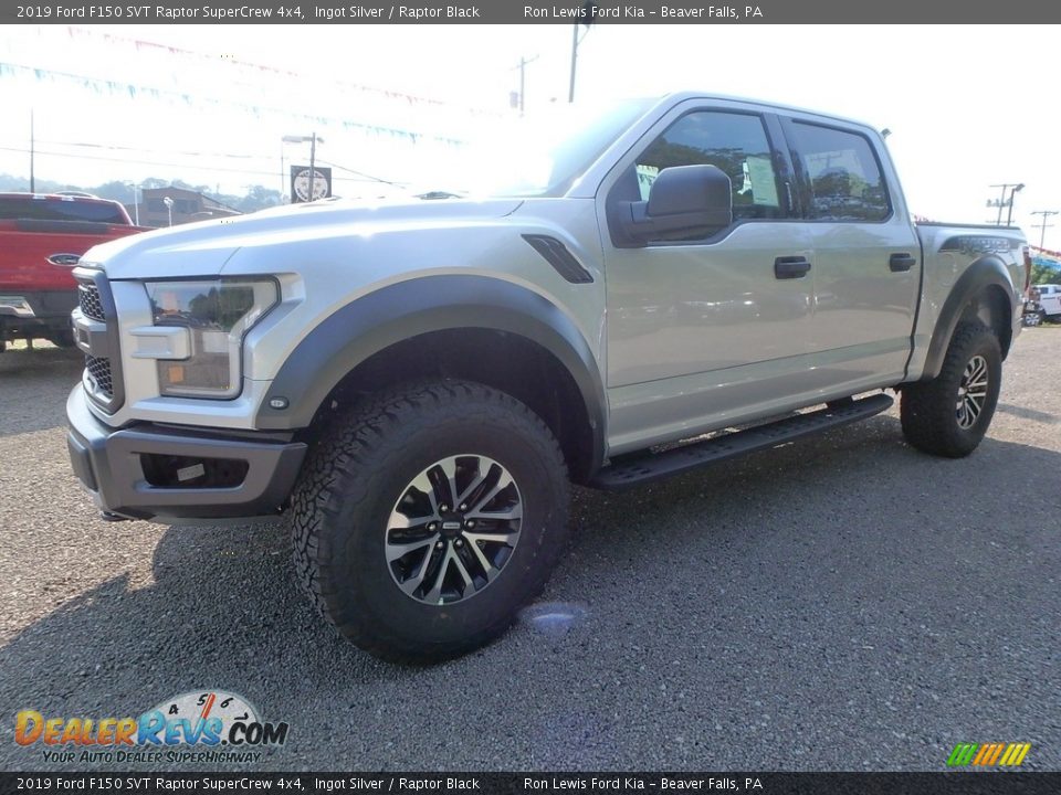 2019 Ford F150 SVT Raptor SuperCrew 4x4 Ingot Silver / Raptor Black Photo #6