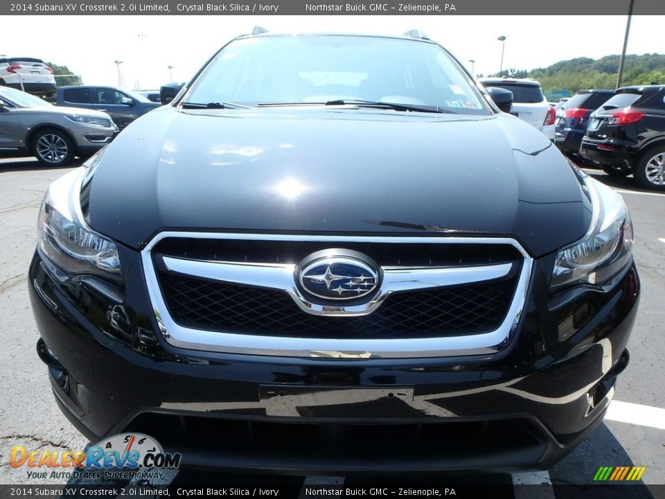 2014 Subaru XV Crosstrek 2.0i Limited Crystal Black Silica / Ivory Photo #3