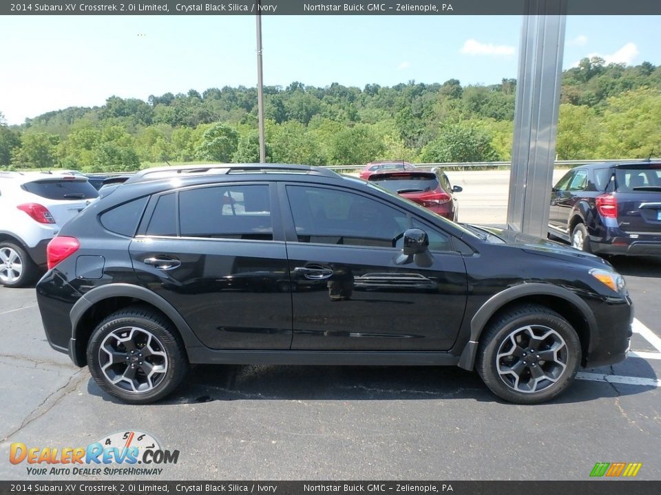2014 Subaru XV Crosstrek 2.0i Limited Crystal Black Silica / Ivory Photo #5