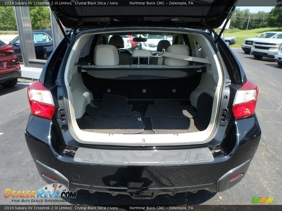 2014 Subaru XV Crosstrek 2.0i Limited Crystal Black Silica / Ivory Photo #11