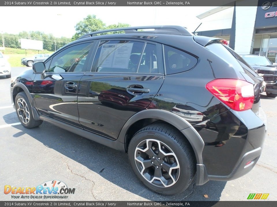 2014 Subaru XV Crosstrek 2.0i Limited Crystal Black Silica / Ivory Photo #12