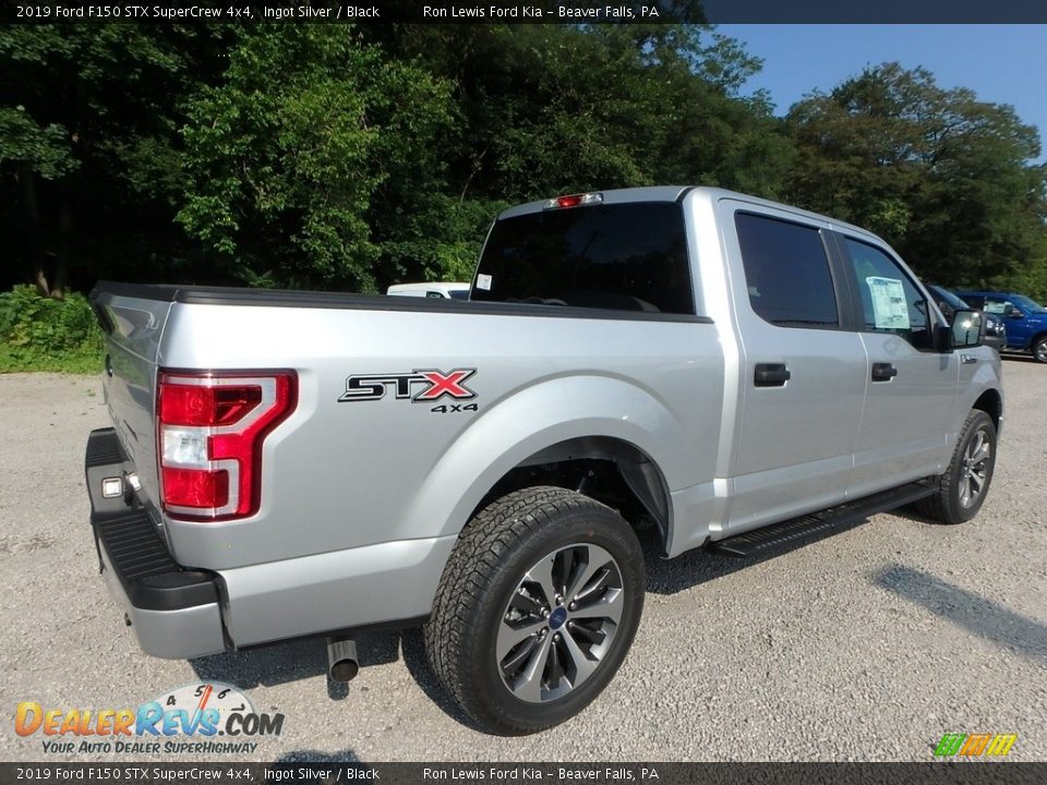 2019 Ford F150 STX SuperCrew 4x4 Ingot Silver / Black Photo #2