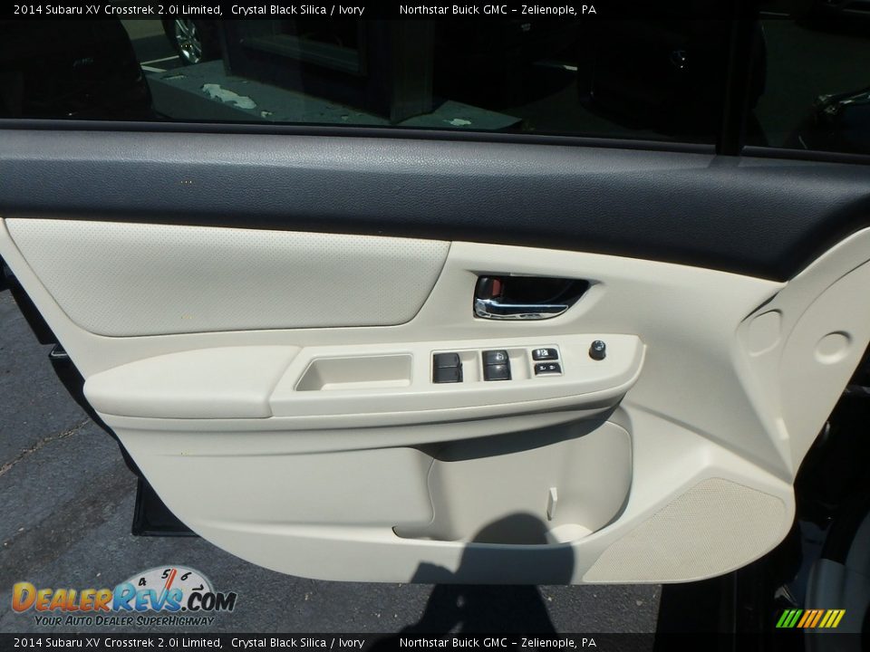 2014 Subaru XV Crosstrek 2.0i Limited Crystal Black Silica / Ivory Photo #19