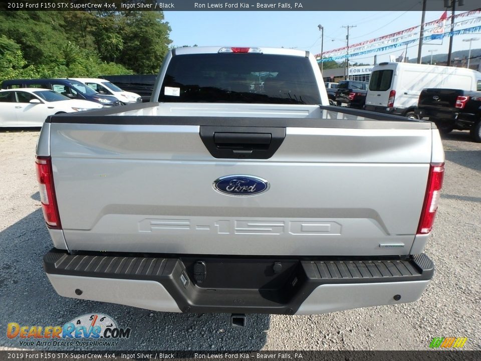 2019 Ford F150 STX SuperCrew 4x4 Ingot Silver / Black Photo #3