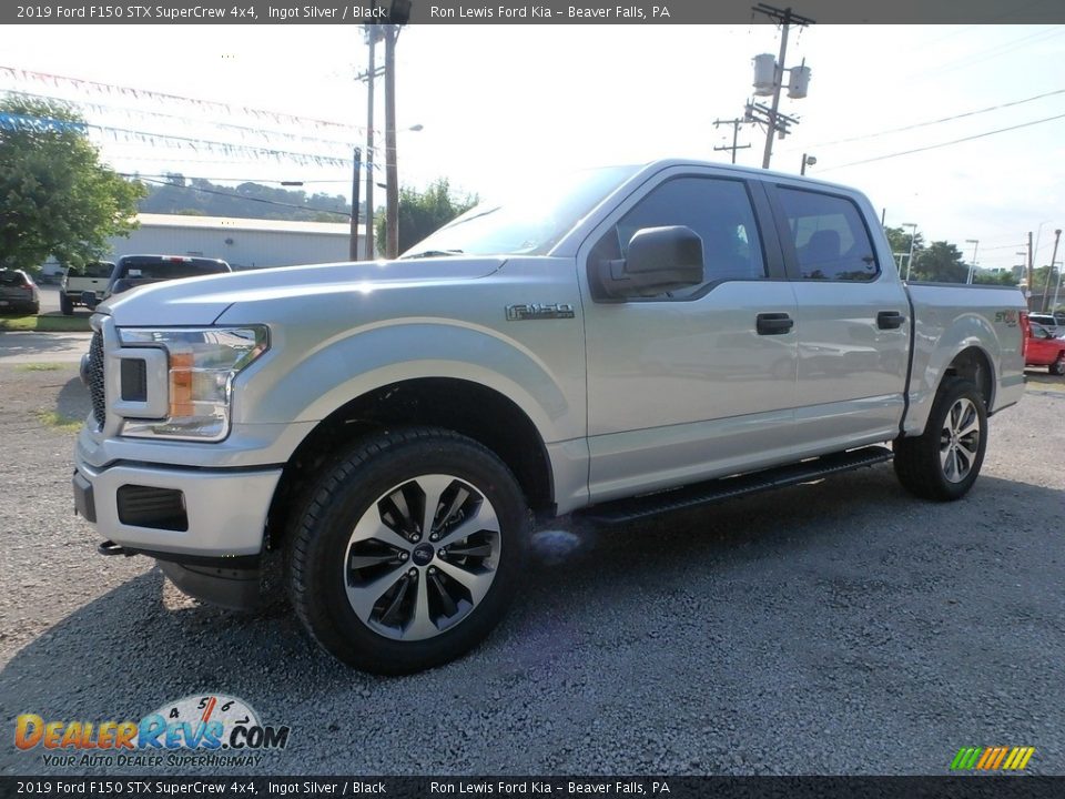 2019 Ford F150 STX SuperCrew 4x4 Ingot Silver / Black Photo #6