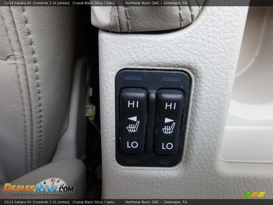 2014 Subaru XV Crosstrek 2.0i Limited Crystal Black Silica / Ivory Photo #24