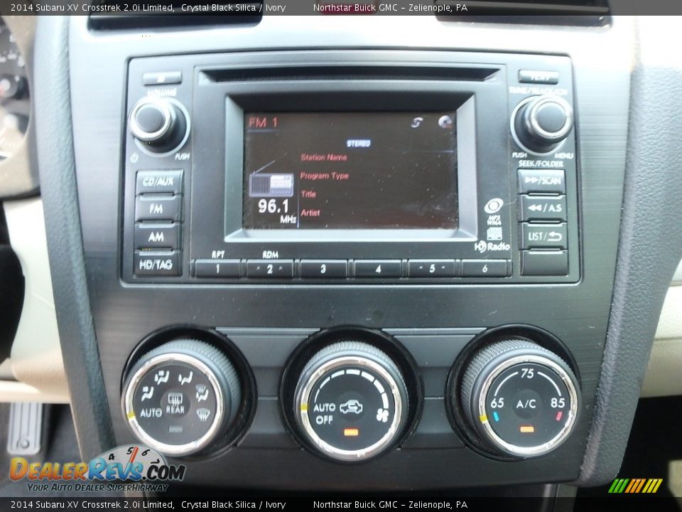 2014 Subaru XV Crosstrek 2.0i Limited Crystal Black Silica / Ivory Photo #25