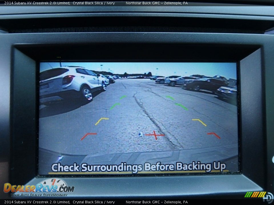 2014 Subaru XV Crosstrek 2.0i Limited Crystal Black Silica / Ivory Photo #26