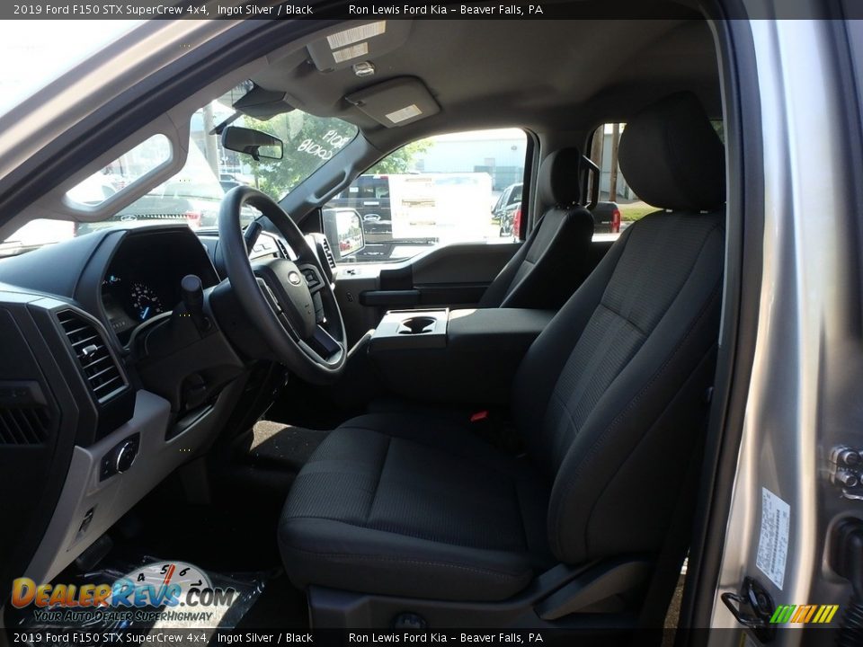 2019 Ford F150 STX SuperCrew 4x4 Ingot Silver / Black Photo #11