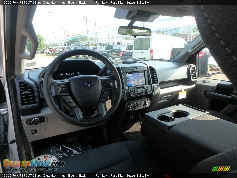 2019 Ford F150 STX SuperCrew 4x4 Ingot Silver / Black Photo #13