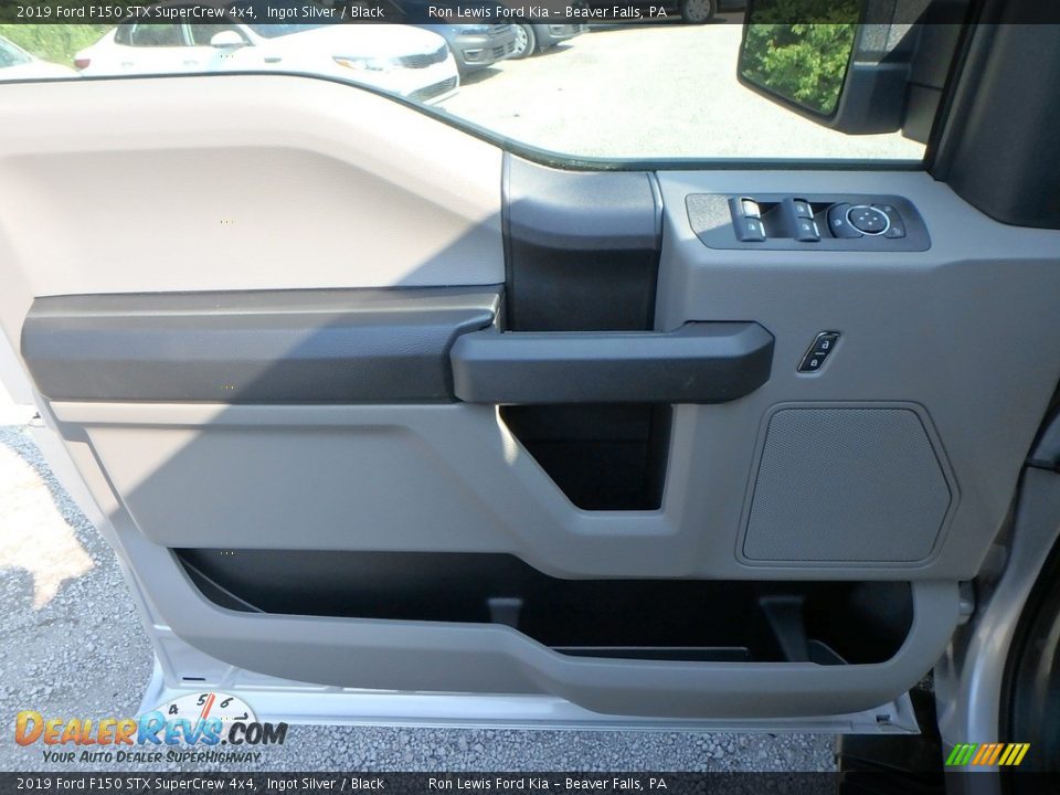 2019 Ford F150 STX SuperCrew 4x4 Ingot Silver / Black Photo #14