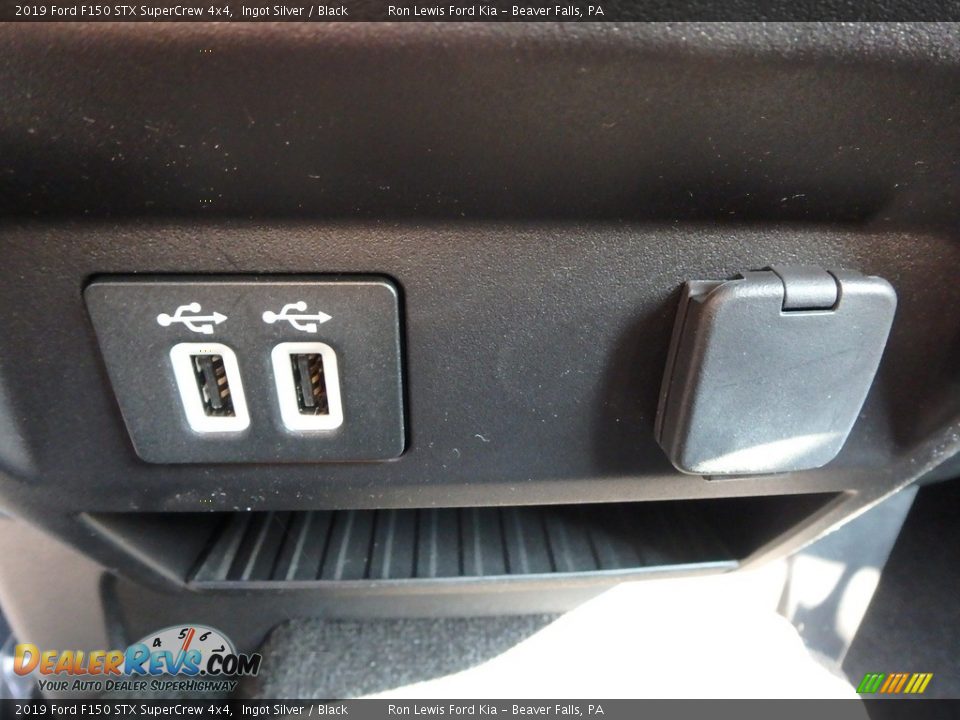2019 Ford F150 STX SuperCrew 4x4 Ingot Silver / Black Photo #18