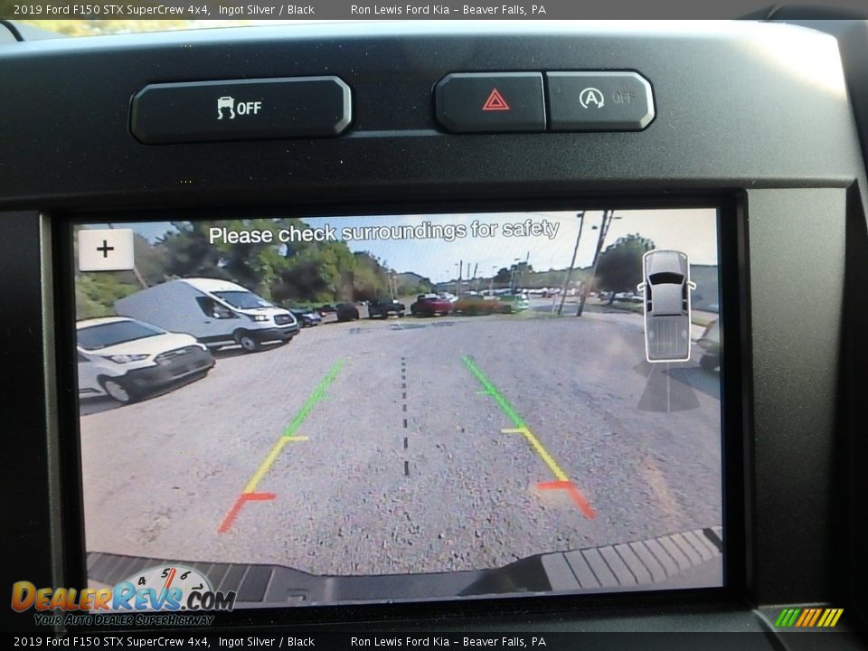 2019 Ford F150 STX SuperCrew 4x4 Ingot Silver / Black Photo #20
