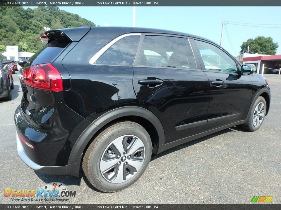 2019 Kia Niro FE Hybrid Aurora Black / Black Photo #2