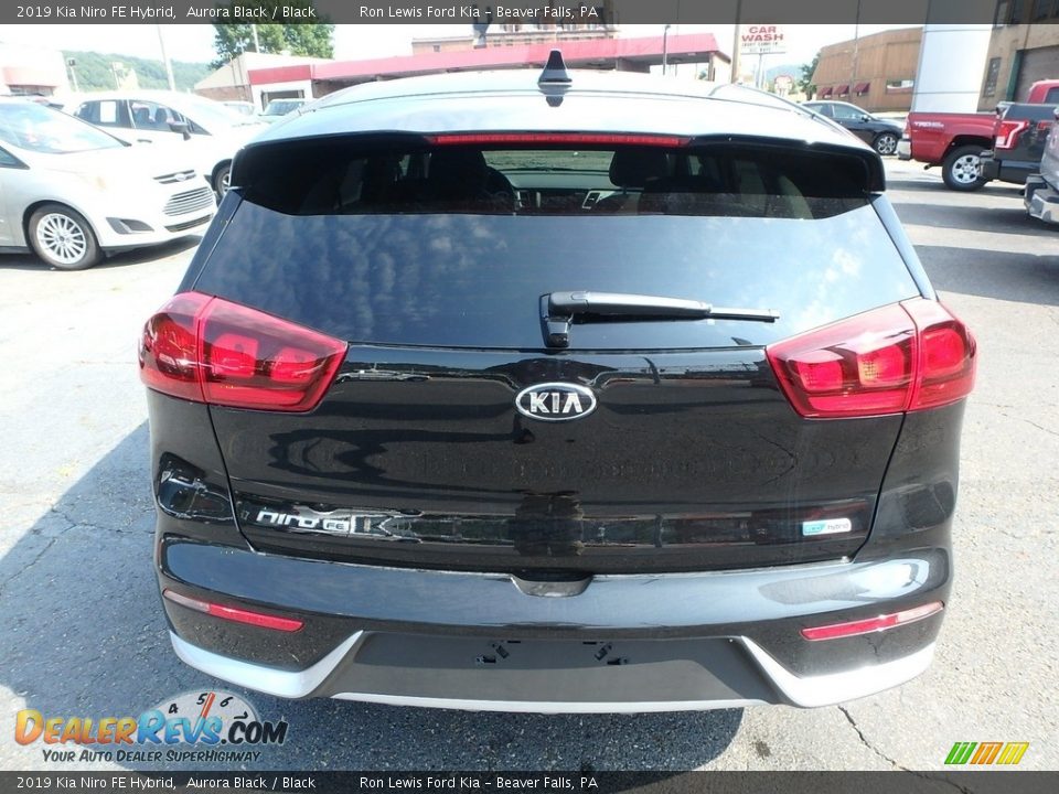 2019 Kia Niro FE Hybrid Aurora Black / Black Photo #3