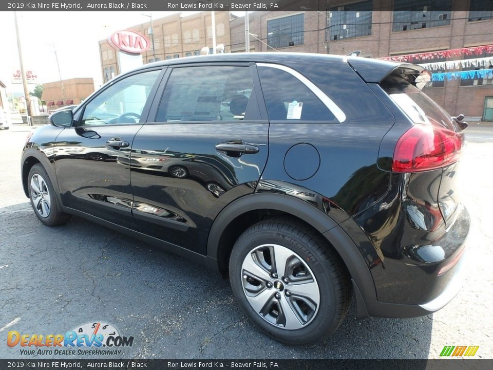2019 Kia Niro FE Hybrid Aurora Black / Black Photo #5