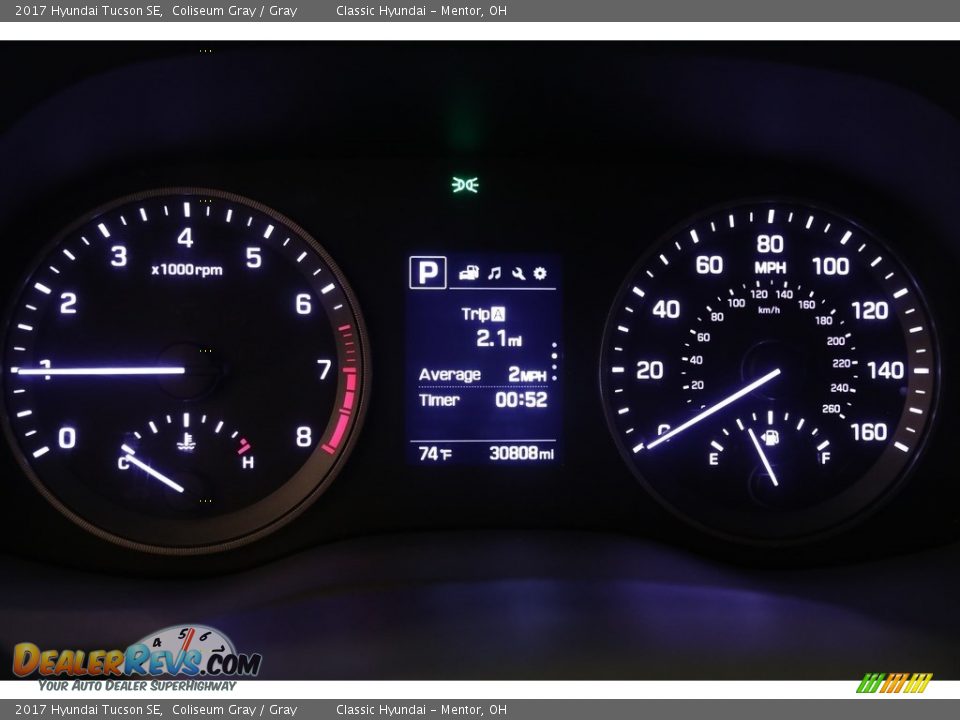 2017 Hyundai Tucson SE Coliseum Gray / Gray Photo #8