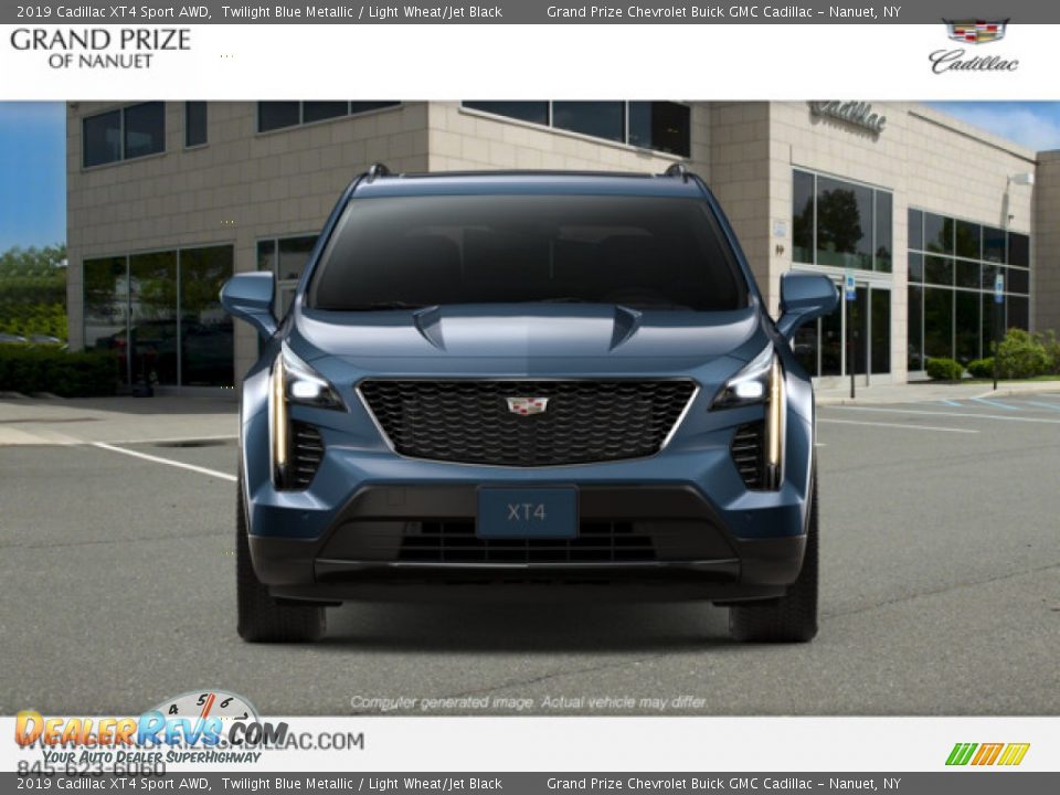 2019 Cadillac XT4 Sport AWD Twilight Blue Metallic / Light Wheat/Jet Black Photo #2