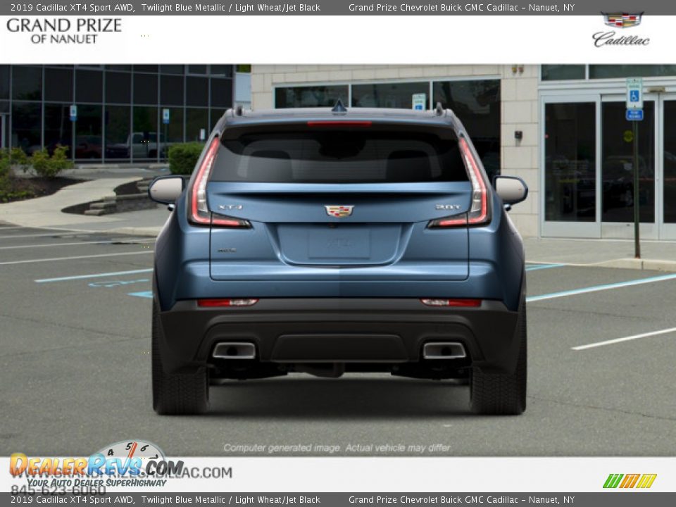 2019 Cadillac XT4 Sport AWD Twilight Blue Metallic / Light Wheat/Jet Black Photo #4