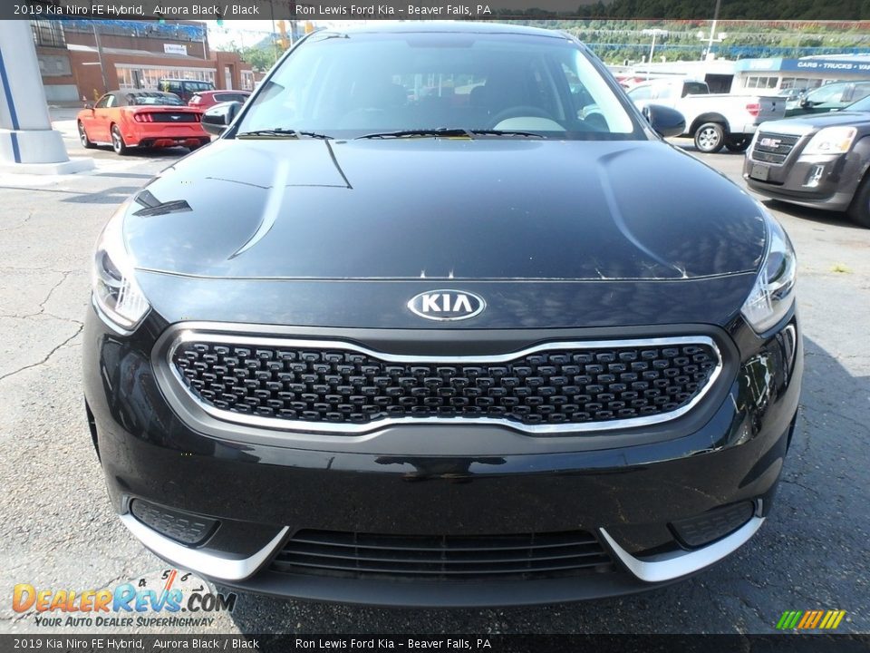 2019 Kia Niro FE Hybrid Aurora Black / Black Photo #8