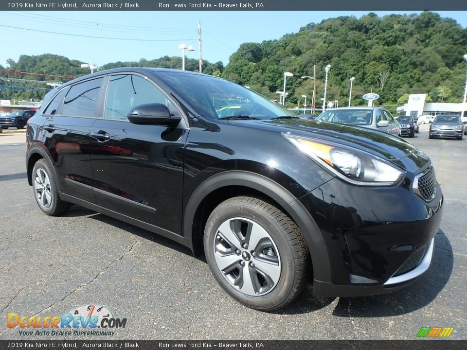 2019 Kia Niro FE Hybrid Aurora Black / Black Photo #9