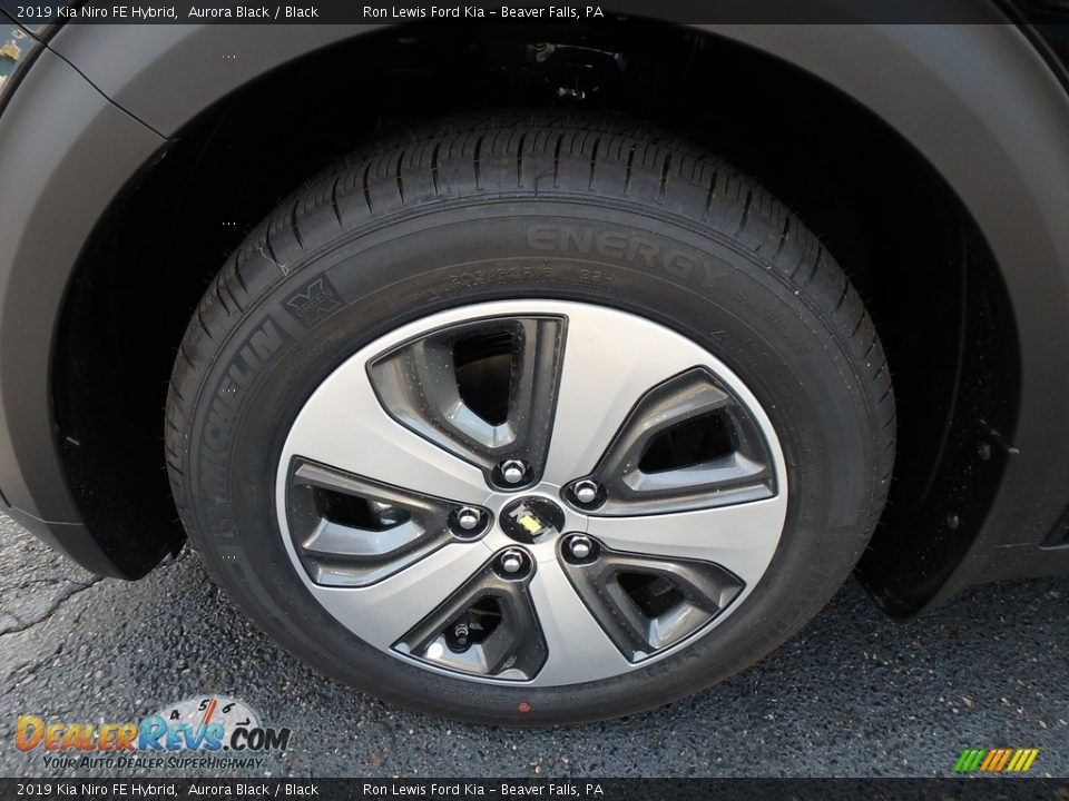 2019 Kia Niro FE Hybrid Aurora Black / Black Photo #10