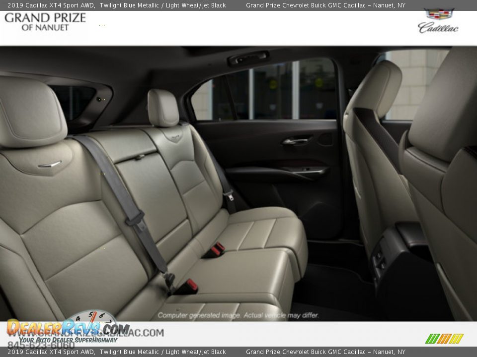 2019 Cadillac XT4 Sport AWD Twilight Blue Metallic / Light Wheat/Jet Black Photo #10