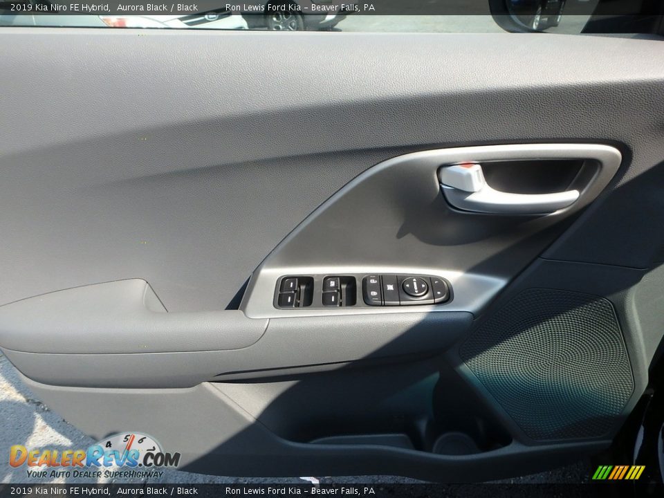 2019 Kia Niro FE Hybrid Aurora Black / Black Photo #15