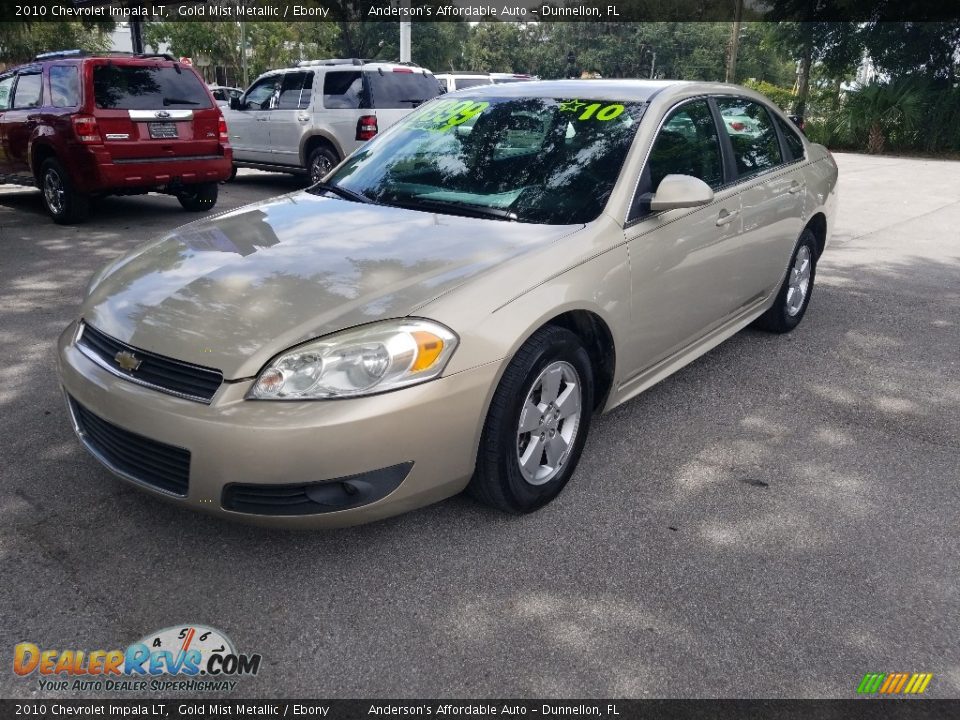 2010 Chevrolet Impala LT Gold Mist Metallic / Ebony Photo #7