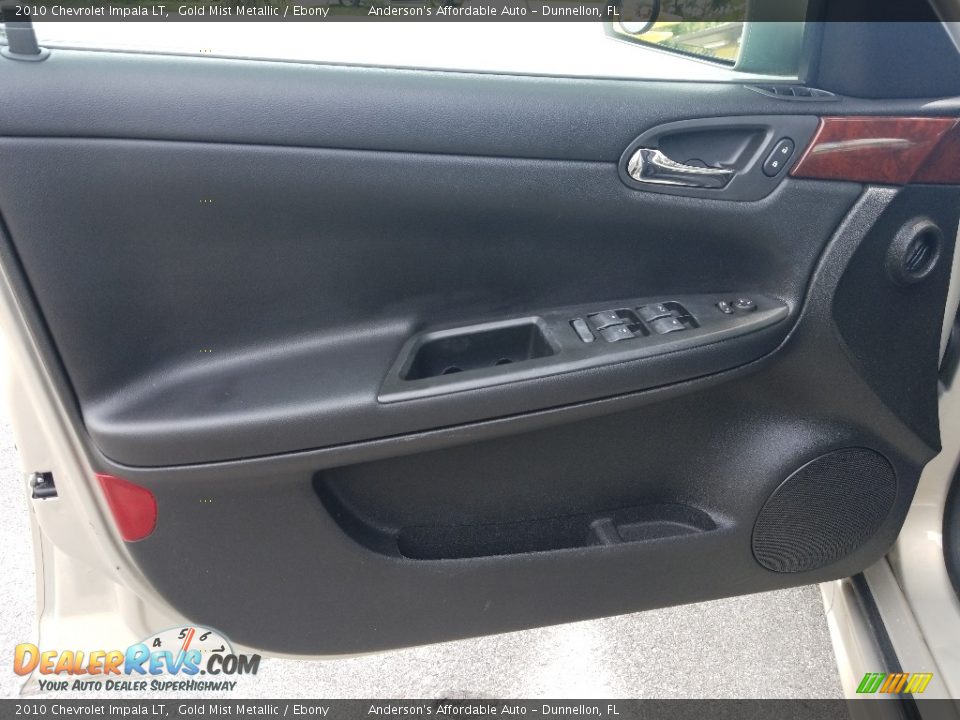 2010 Chevrolet Impala LT Gold Mist Metallic / Ebony Photo #9