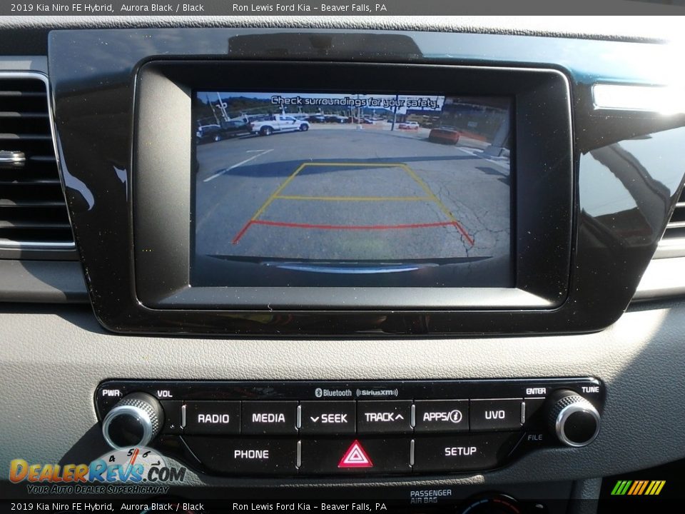 2019 Kia Niro FE Hybrid Aurora Black / Black Photo #19