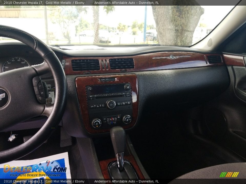 2010 Chevrolet Impala LT Gold Mist Metallic / Ebony Photo #12