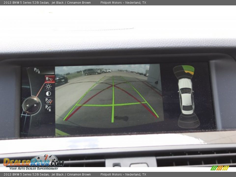 2013 BMW 5 Series 528i Sedan Jet Black / Cinnamon Brown Photo #23