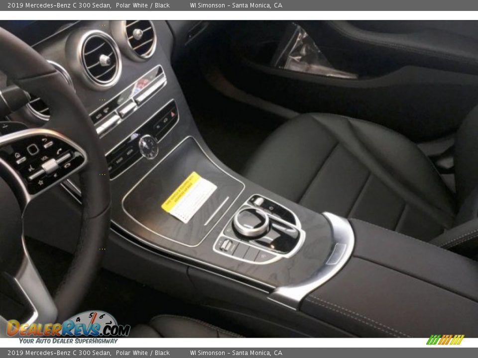 2019 Mercedes-Benz C 300 Sedan Polar White / Black Photo #7