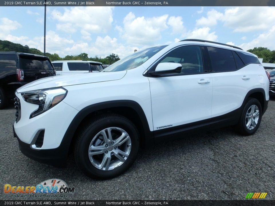2019 GMC Terrain SLE AWD Summit White / Jet Black Photo #1