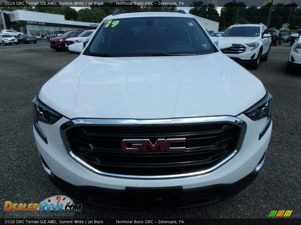 2019 GMC Terrain SLE AWD Summit White / Jet Black Photo #2