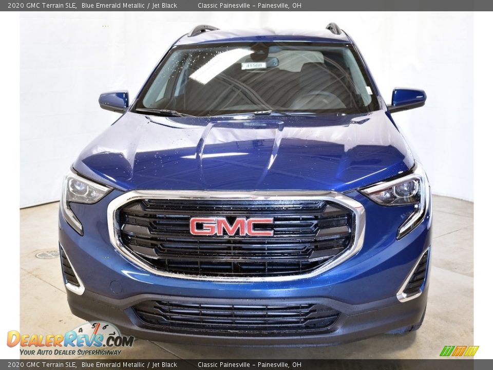 2020 GMC Terrain SLE Blue Emerald Metallic / Jet Black Photo #4