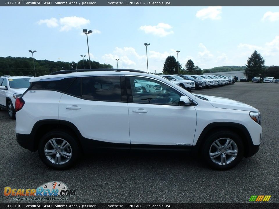 2019 GMC Terrain SLE AWD Summit White / Jet Black Photo #4