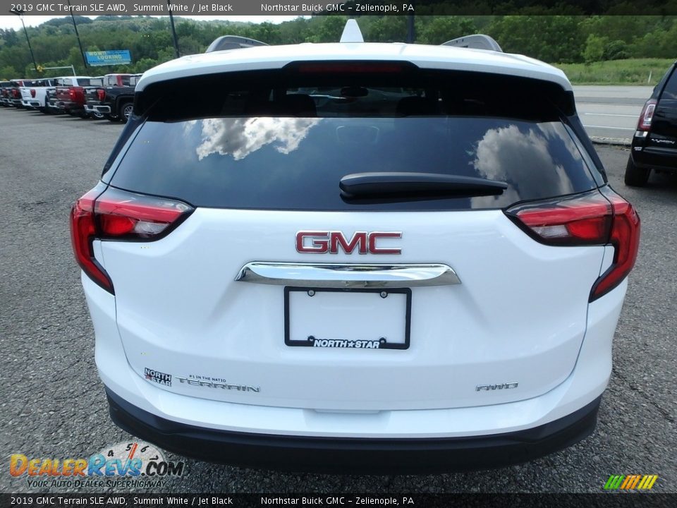 2019 GMC Terrain SLE AWD Summit White / Jet Black Photo #6