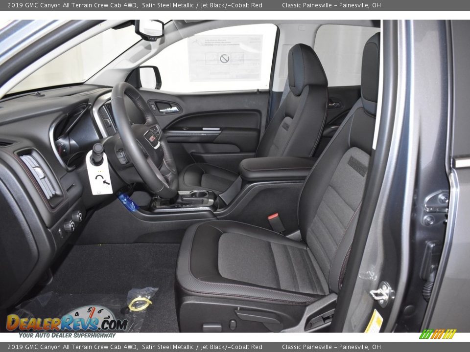 2019 GMC Canyon All Terrain Crew Cab 4WD Satin Steel Metallic / Jet Black/­Cobalt Red Photo #6