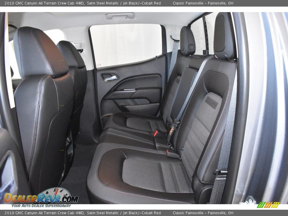 2019 GMC Canyon All Terrain Crew Cab 4WD Satin Steel Metallic / Jet Black/­Cobalt Red Photo #7