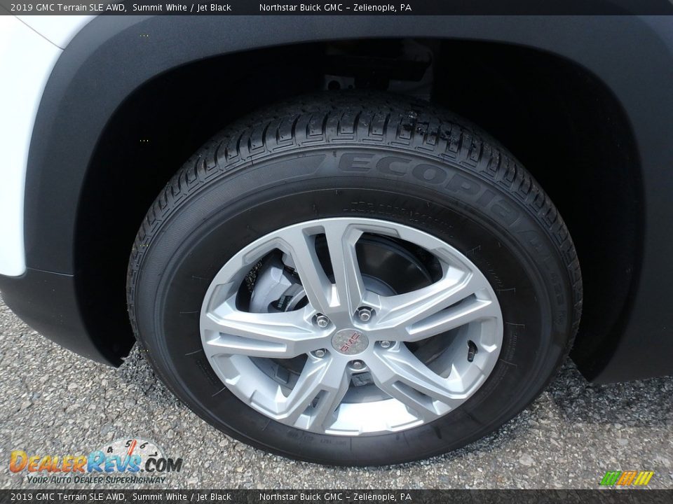2019 GMC Terrain SLE AWD Summit White / Jet Black Photo #10