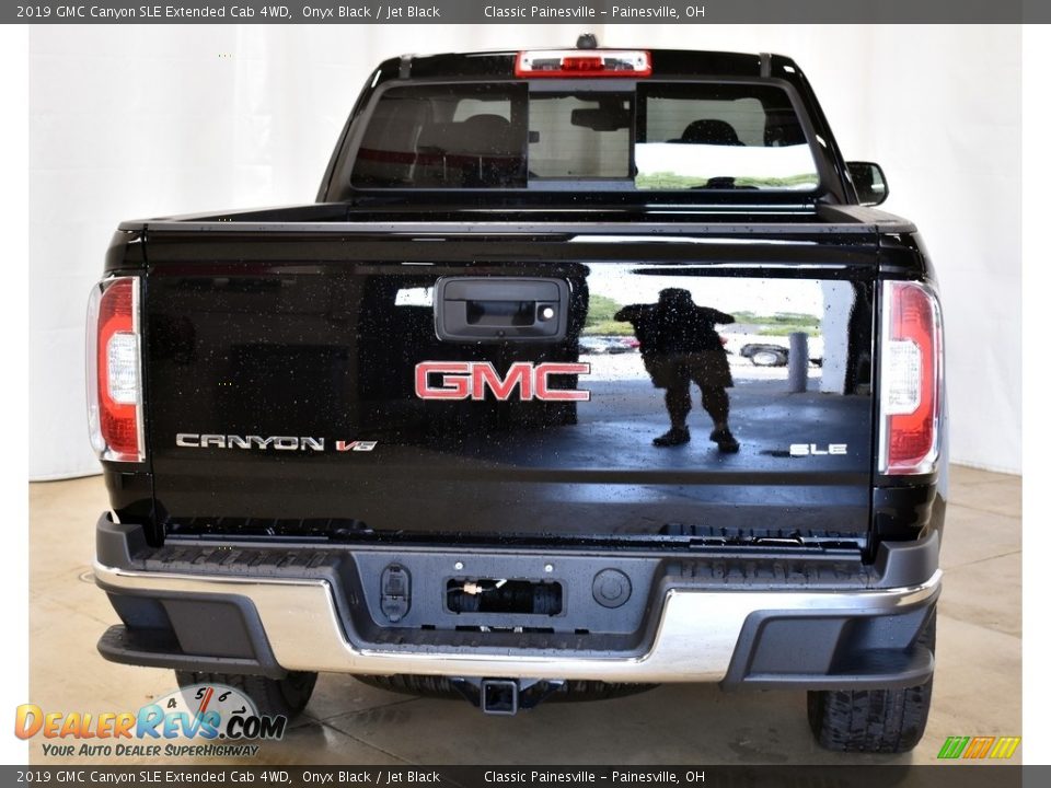 2019 GMC Canyon SLE Extended Cab 4WD Onyx Black / Jet Black Photo #3