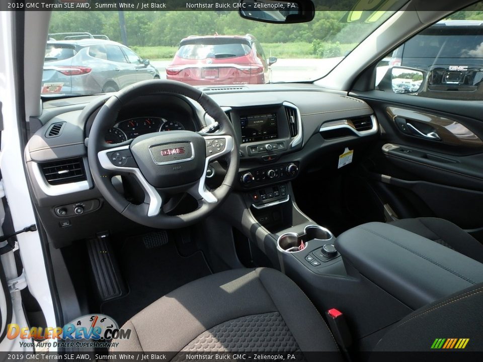2019 GMC Terrain SLE AWD Summit White / Jet Black Photo #15