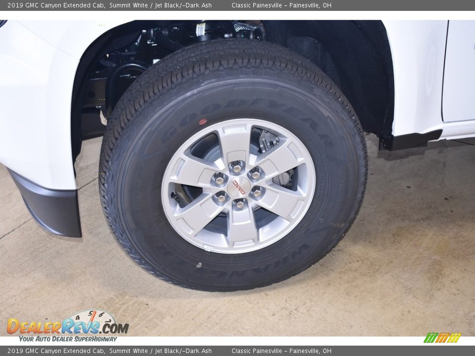 2019 GMC Canyon Extended Cab Summit White / Jet Black/­Dark Ash Photo #5