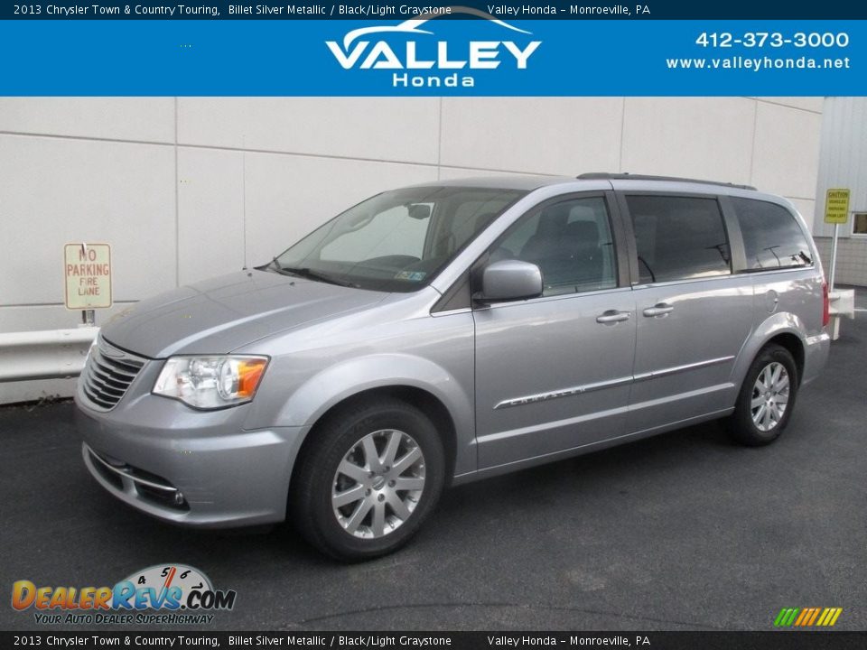 2013 Chrysler Town & Country Touring Billet Silver Metallic / Black/Light Graystone Photo #1