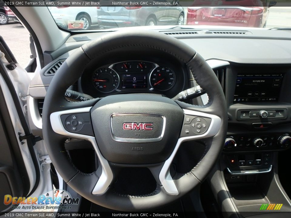 2019 GMC Terrain SLE AWD Summit White / Jet Black Photo #17