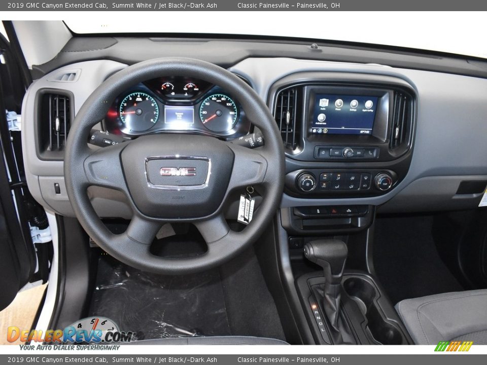 2019 GMC Canyon Extended Cab Summit White / Jet Black/­Dark Ash Photo #7