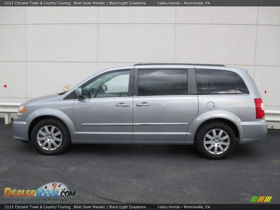 2013 Chrysler Town & Country Touring Billet Silver Metallic / Black/Light Graystone Photo #2